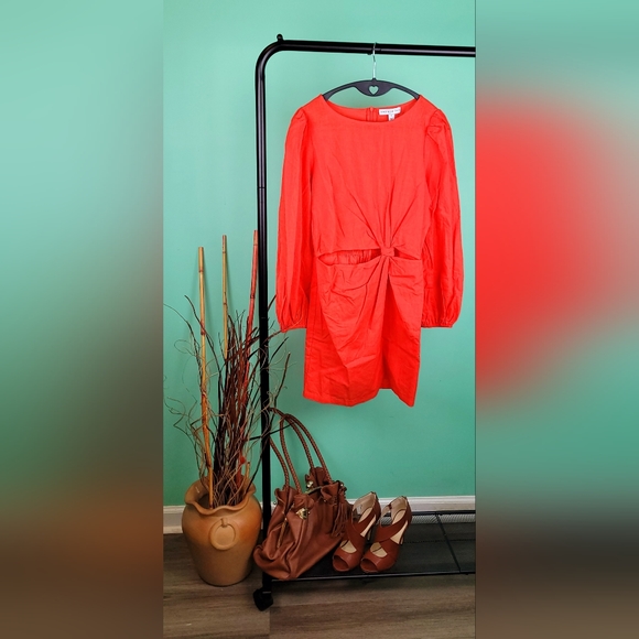 And Now This Cutton Cut Out Mini Dress - Picture 5 of 5